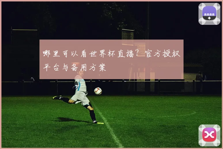 哪里可以看世界杯直播？官方授权平台与备用方案
